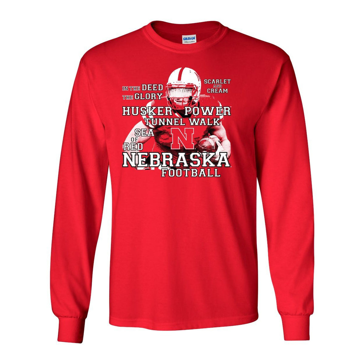Nebraska Cornhuskers Football Traditions Long Sleeve Tee Shirt