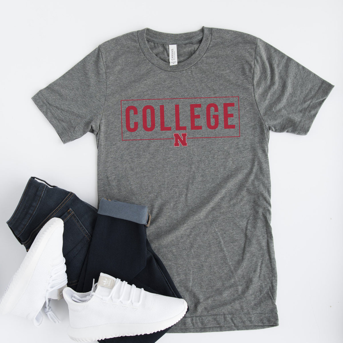 UNL COLLEGE TEE - UNIVERSITY OF NEBRASKA TSHIRT