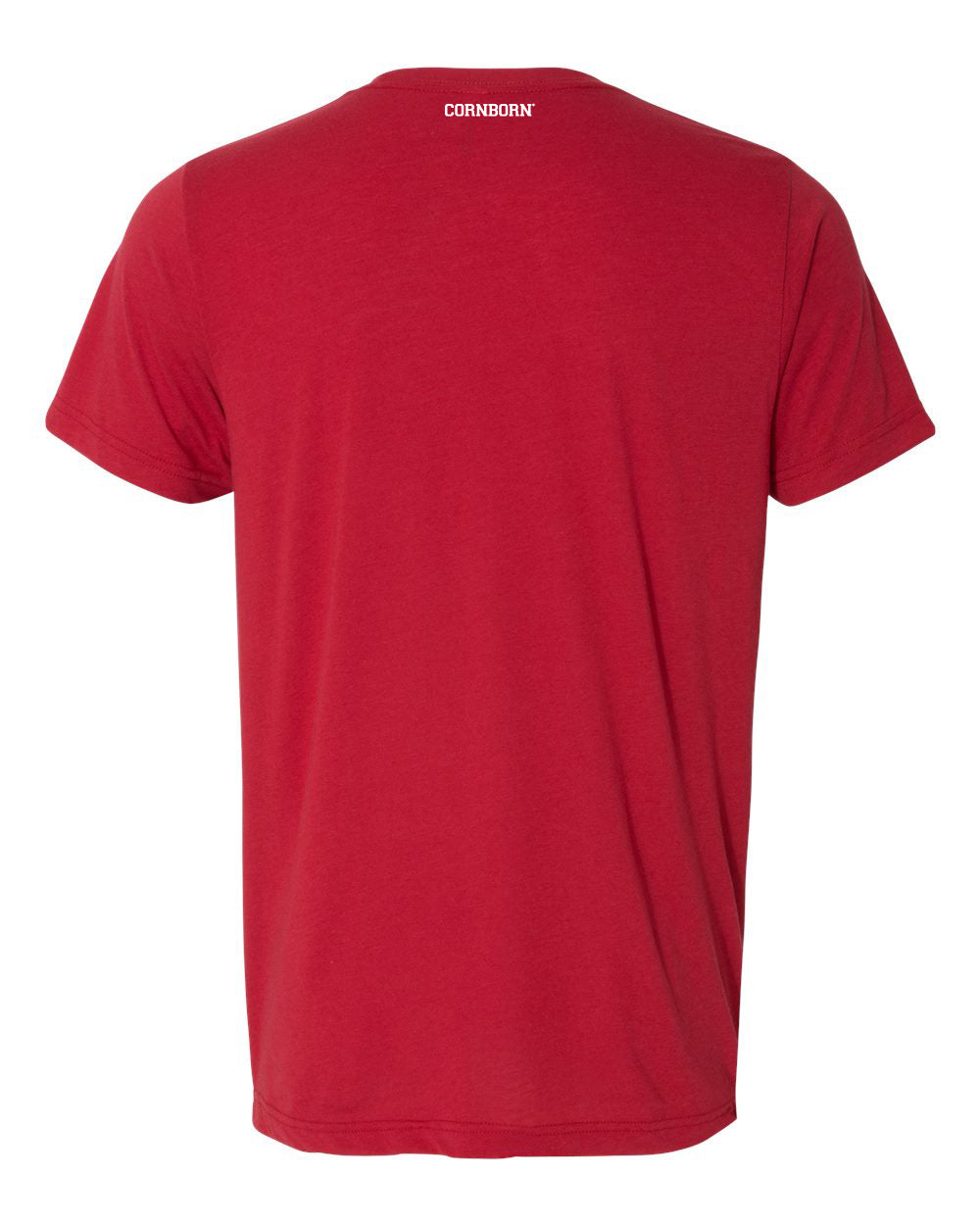 Premium Ultra-Soft Tri-Blend Nebraska Cornhuskers "Nebraska N GO BIG RED" Tee Shirt