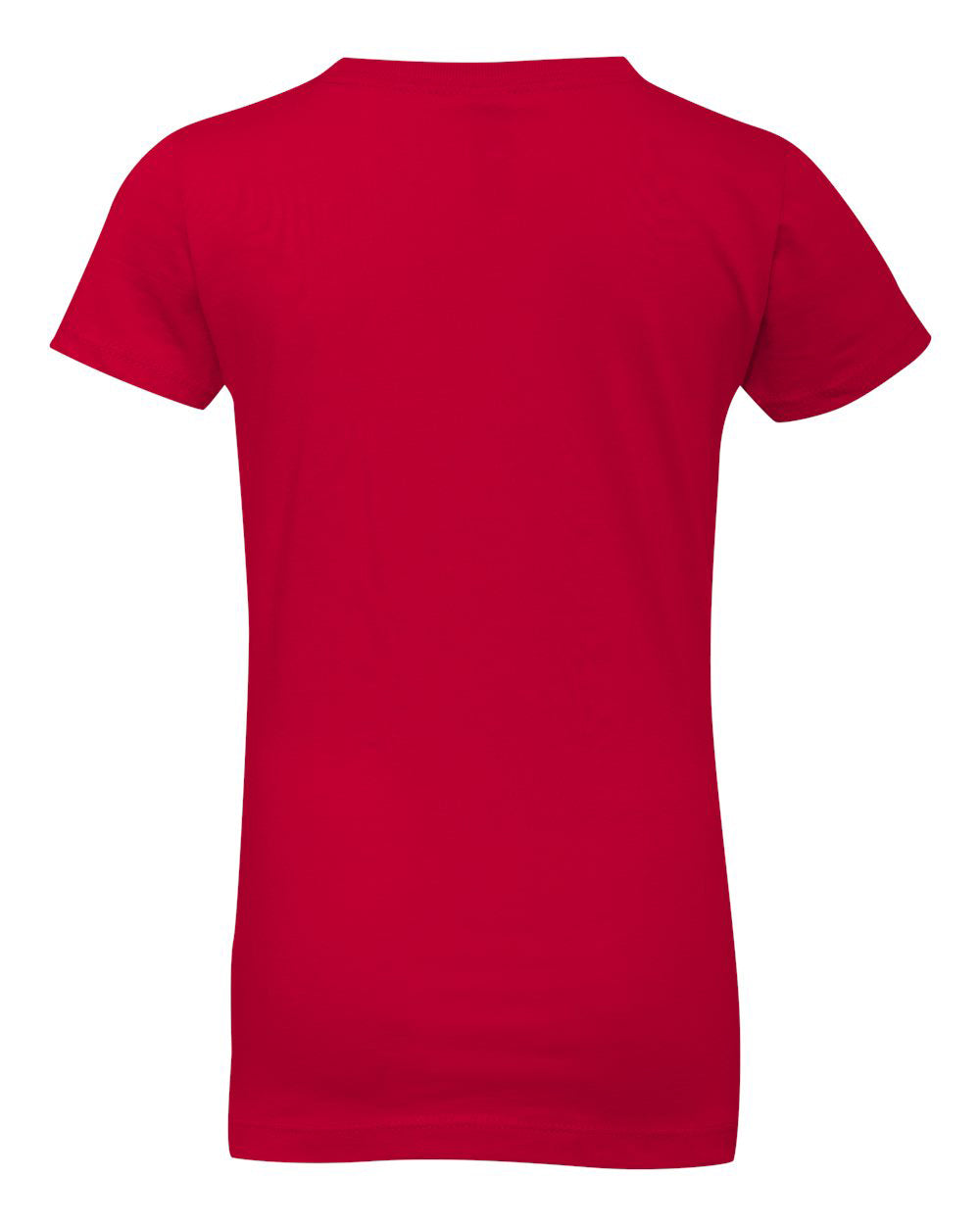 Miami University RedHawks Girls Tee Shirt - Hawk Head 3-Stripe