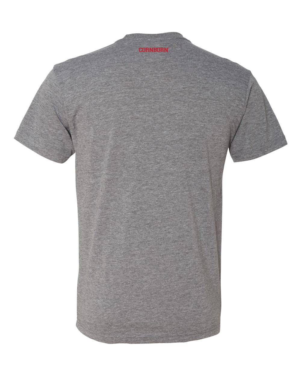 Nebraska Tee Shirt Premium Tri-Blend Red White And Blue Script Huskers