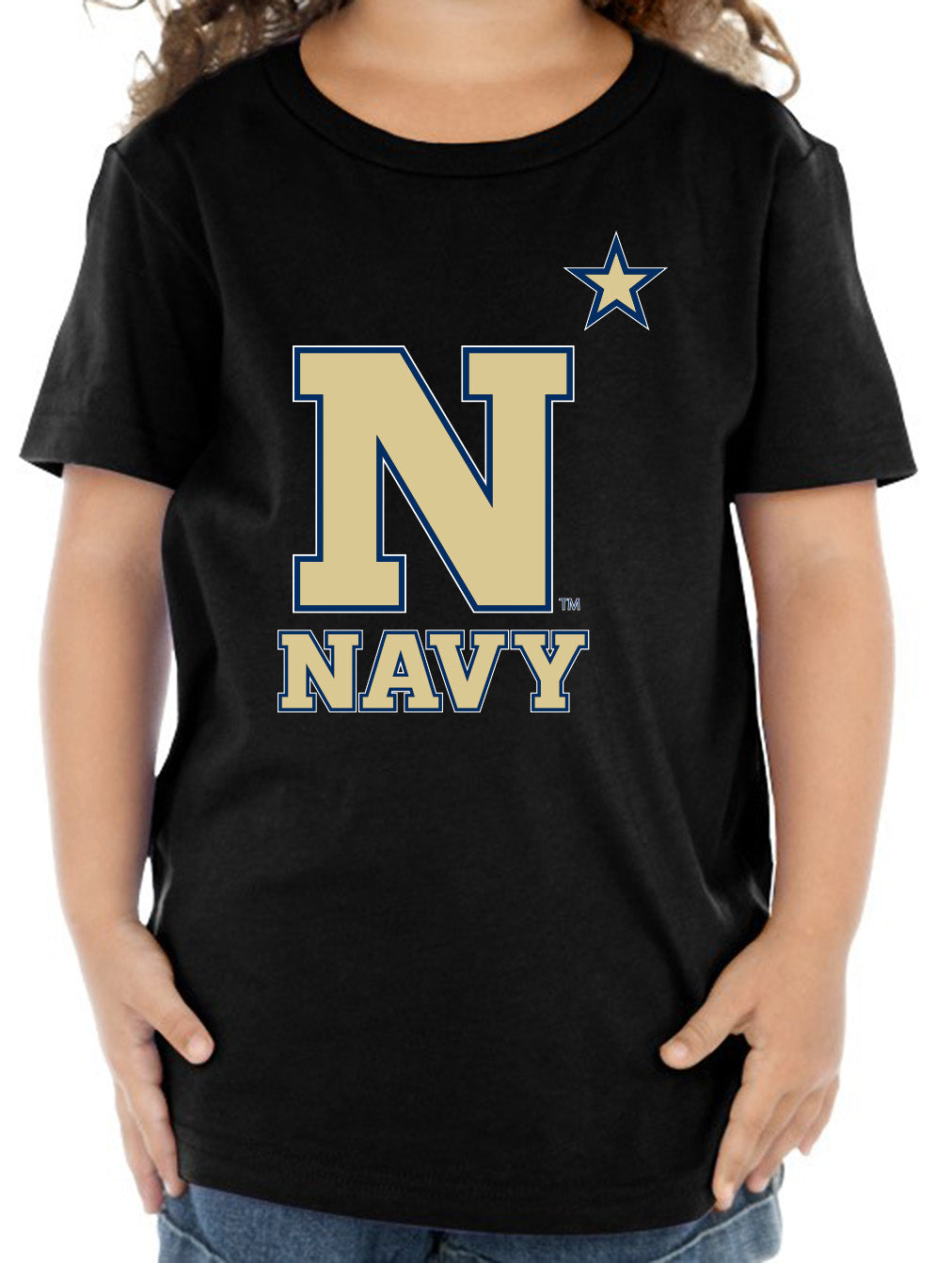 Navy Midshipmen Toddler Tee Shirt - US Naval Academy Star Logo