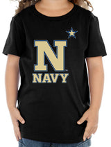 Navy Midshipmen Toddler Tee Shirt - US Naval Academy Star Logo