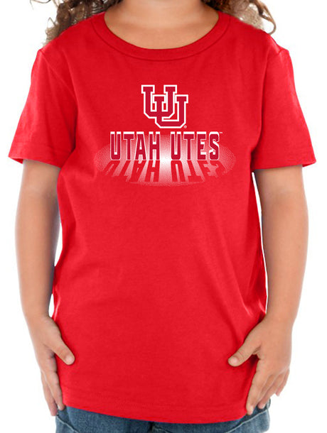 Utah Utes Toddler Tee Shirt - Spotlight Shadow Utah Utes