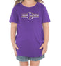 James Madison Dukes Toddler Tee Shirt - Striped James Madison Football Laces