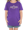 James Madison Dukes Toddler Tee Shirt - Striped James Madison Football Laces