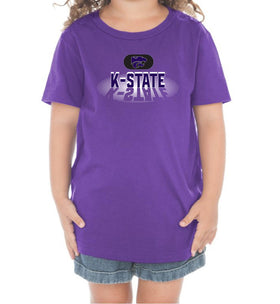 K-State Wildcats Toddler Tee Shirt - Spotlight and Shadow K-State