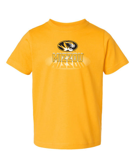 Missouri Tigers Toddler Tee Shirt - Spotlight and Shadow Mizzou