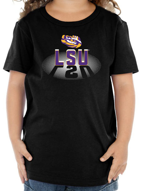 LSU Tigers Toddler Tee Shirt - Spotlight and Shadow LSU