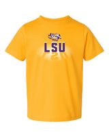 LSU Tigers Toddler Tee Shirt - Spotlight and Shadow LSU