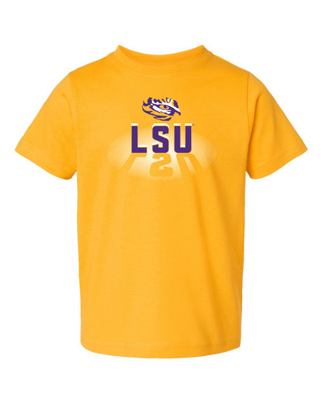 LSU Tigers Toddler Tee Shirt - Spotlight and Shadow LSU