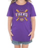 LSU Tigers Toddler Tee Shirt - LSU Baseball Diamond