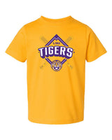 LSU Tigers Toddler Tee Shirt - LSU Baseball Diamond