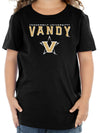 Vanderbilt Commodores Toddler Tee Shirt - Vandy with Primary Logo