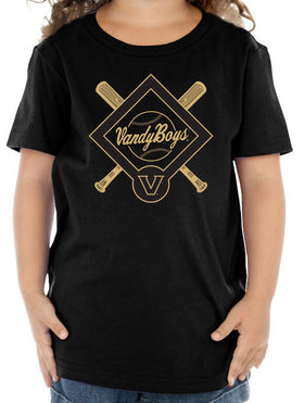 Vanderbilt Commodores Toddler Shirt - VandyBoys Baseball