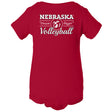 Nebraska Huskers Infant Onesie - Volleyball Dream Bigger