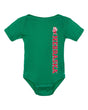 Nebraska Huskers Infant Onesie - Vertical Nebraska Herbie Husker