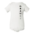Iowa Hawkeyes Infant Onesie - Vert Hawks Fade with Tigerhawk