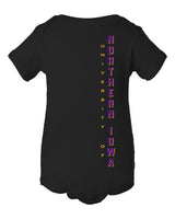 Northern Iowa Panthers Infant Onesie - Vertical University of Northern Iowa