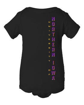 Northern Iowa Panthers Infant Onesie - Vertical University of Northern Iowa