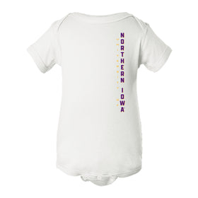 Northern Iowa Panthers Infant Onesie - Vertical University of Northern Iowa