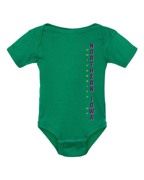 Northern Iowa Panthers Infant Onesie - Vertical University of Northern Iowa