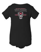 North Carolina State Wolfpack Infant Onesie - 3-Stripe Primary Logo