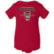 North Carolina State Wolfpack Infant Onesie - 3-Stripe Primary Logo