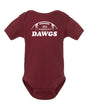 Mississippi State Bulldogs Infant Onesie - MSU Dawgs Football