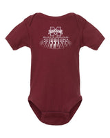 Mississippi State Bulldogs Infant Onesie - Bulldogs Spotlight and Shadow