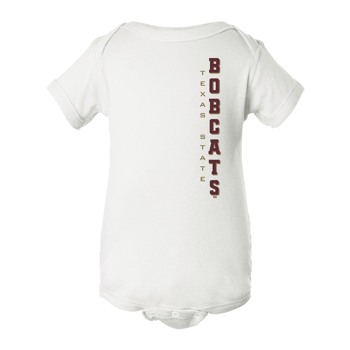 Texas State Bobcats Infant Onesie - Vertical Texas State Bobcats