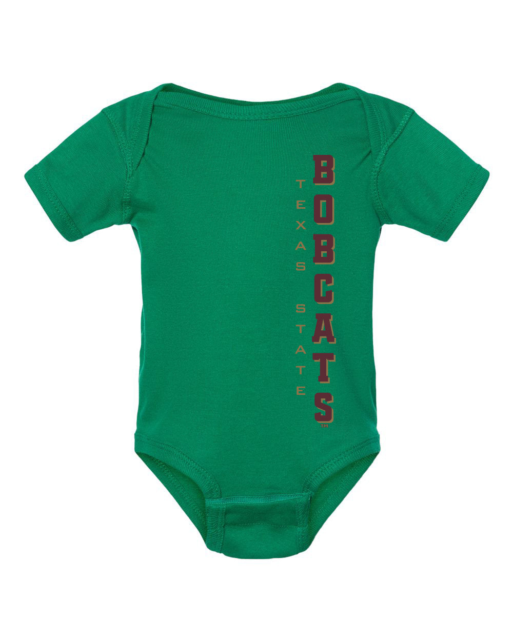 Texas State Bobcats Infant Onesie - Vertical Texas State Bobcats
