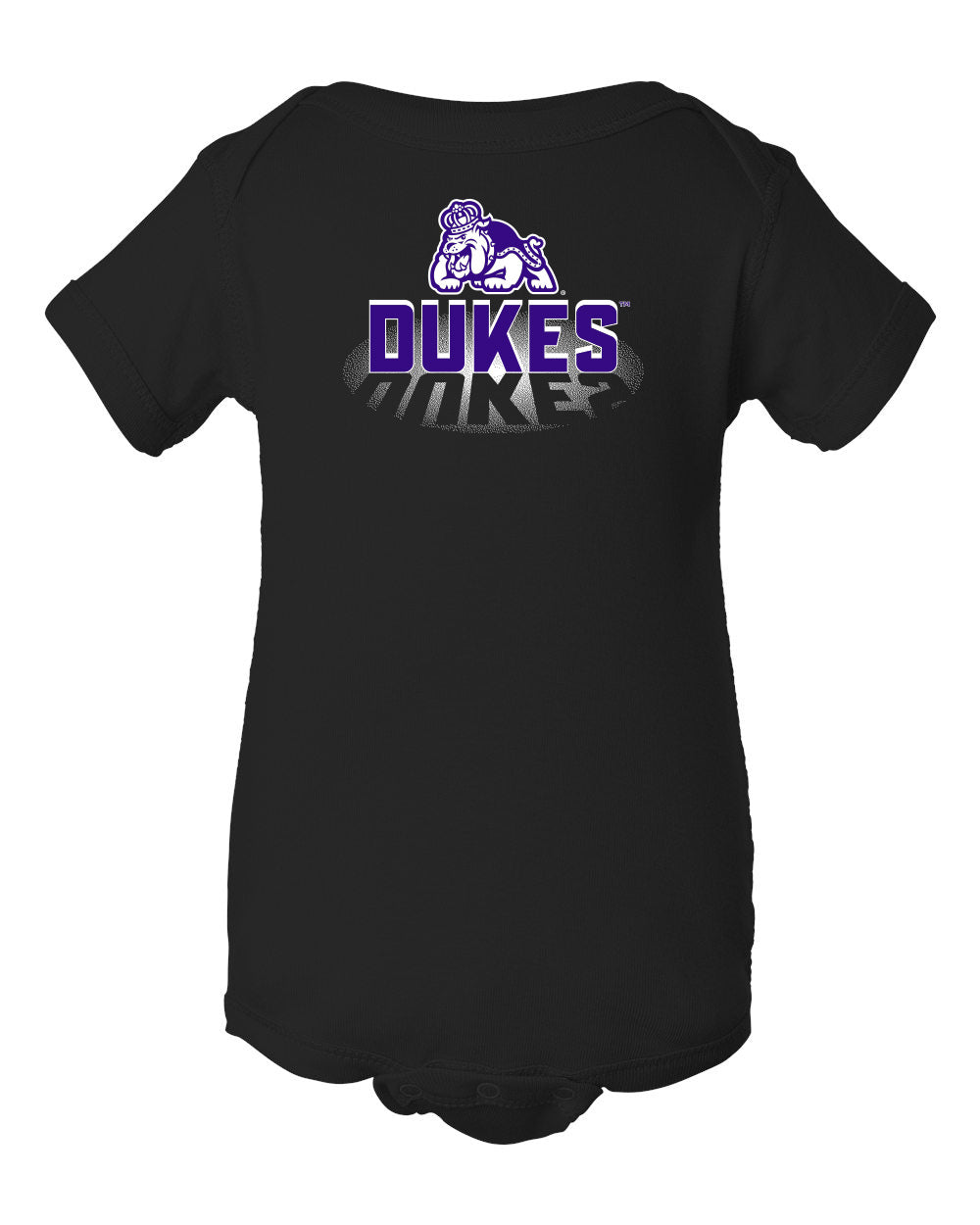 James Madison Dukes Infant Onesie - Spotlight and Shadow Dukes