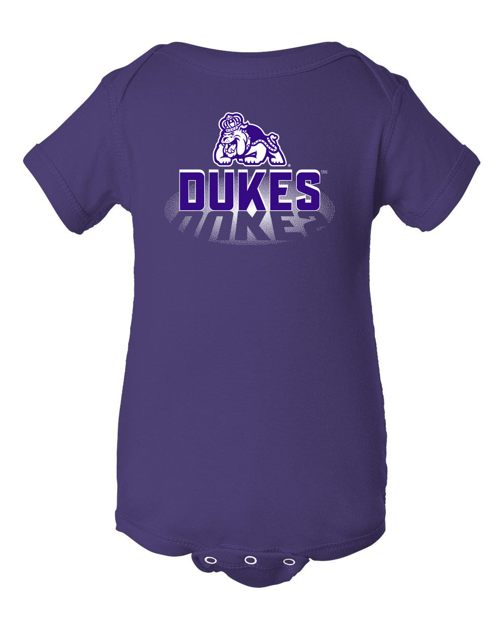 James Madison Dukes Infant Onesie - Spotlight and Shadow Dukes