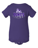 James Madison Dukes Infant Onesie - Spotlight and Shadow Dukes