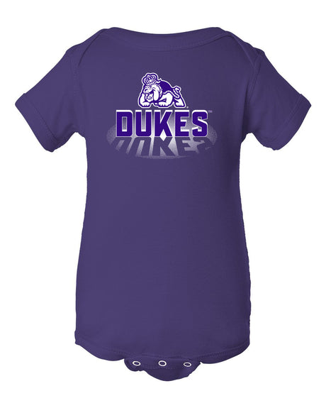 James Madison Dukes Infant Onesie - Spotlight and Shadow Dukes