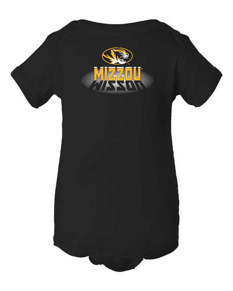 Missouri Tigers Infant Onesie - Spotlight and Shadow Mizzou