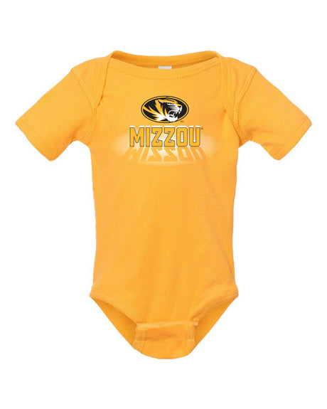 Missouri Tigers Infant Onesie - Spotlight and Shadow Mizzou