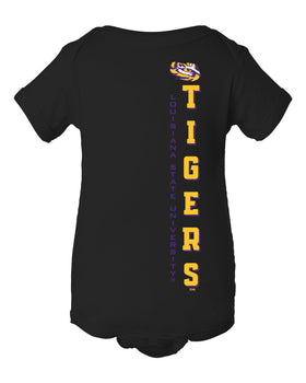 LSU Tigers Infant Onesie - Vertical Louisiana State University Tigers