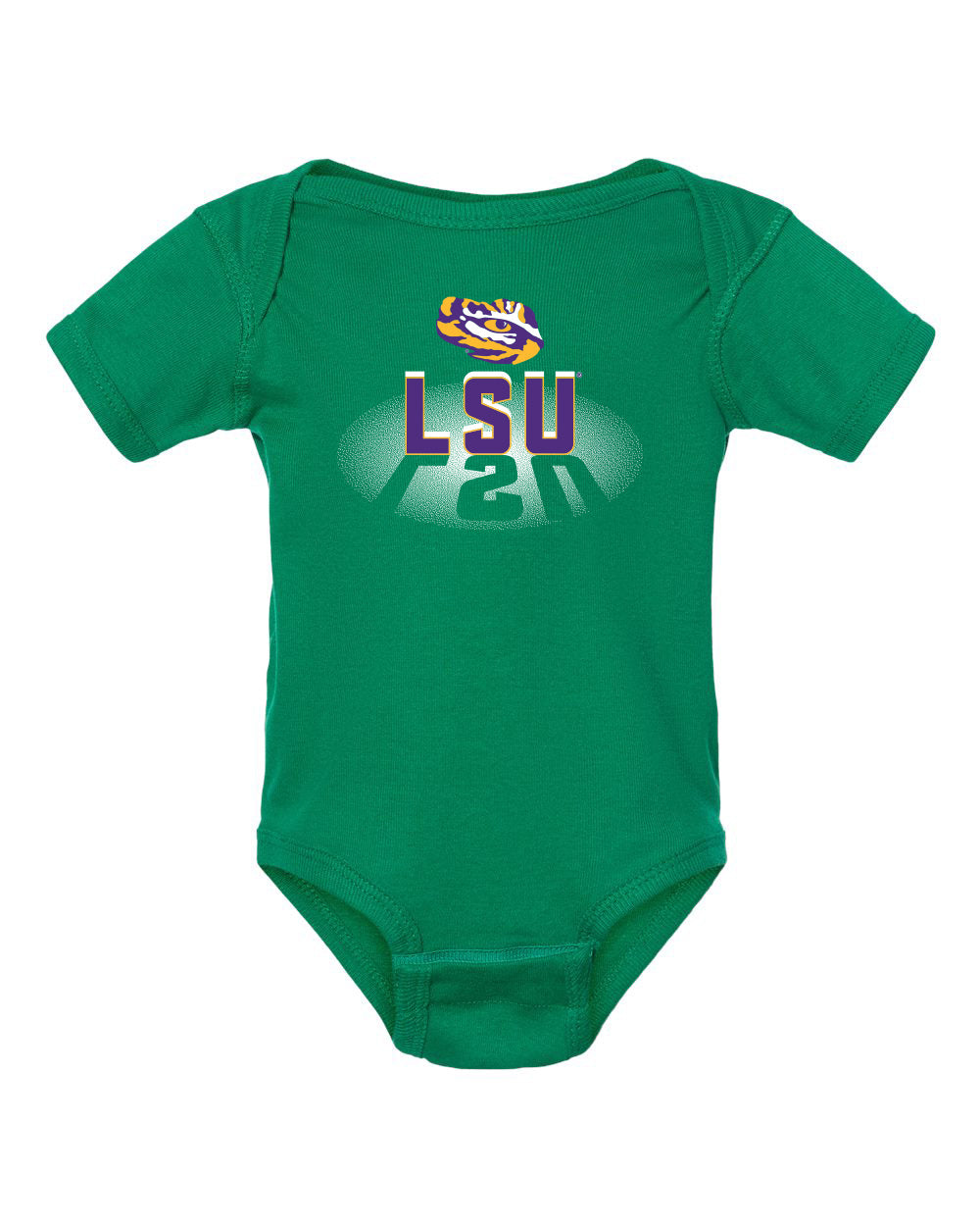 LSU Tigers Infant Onesie - Spotlight and Shadow LSU