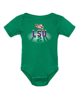 LSU Tigers Infant Onesie - Spotlight and Shadow LSU