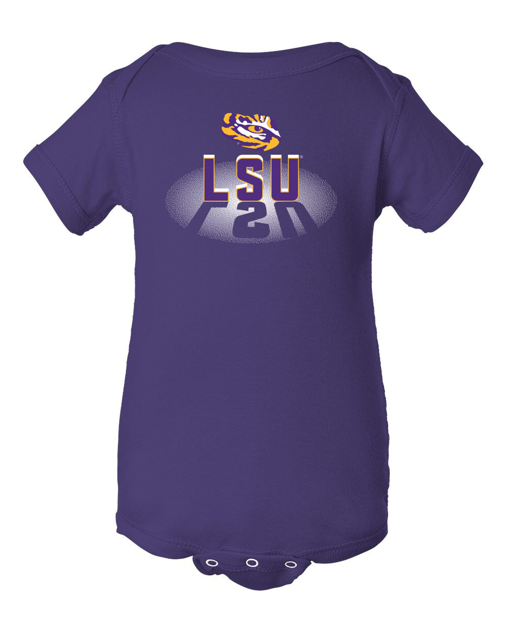 LSU Tigers Infant Onesie - Spotlight and Shadow LSU