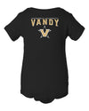 Vanderbilt Commodores Infant Onesie - Vandy with Primary Logo