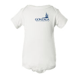 Gonzaga Bulldogs Infant Onesie - Gonzaga Spires