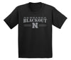 Nebraska Huskers Boys Tee Shirt - Nebraska Blackout Block N
