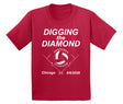 Nebraska Huskers Boys Tee Shirt - Nebraska Volleyball Digging the Diamond