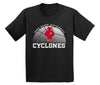 Iowa State Cyclones Boys Tee Shirt - Iowa State Basketball with Cy