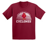 Iowa State Cyclones Boys Tee Shirt - Iowa State Basketball with Cy