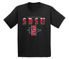 San Diego State Aztecs Boys Tee Shirt - SDSU Full Color Fade Aztecs Logo