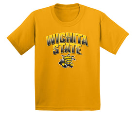 Wichita State Shockers Boys Tee Shirt - Wichita State Full Color Fade